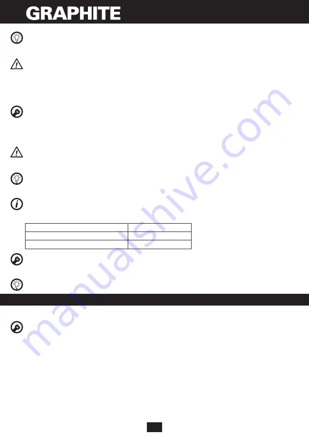 Graphite 58G945 Instruction Manual Download Page 72