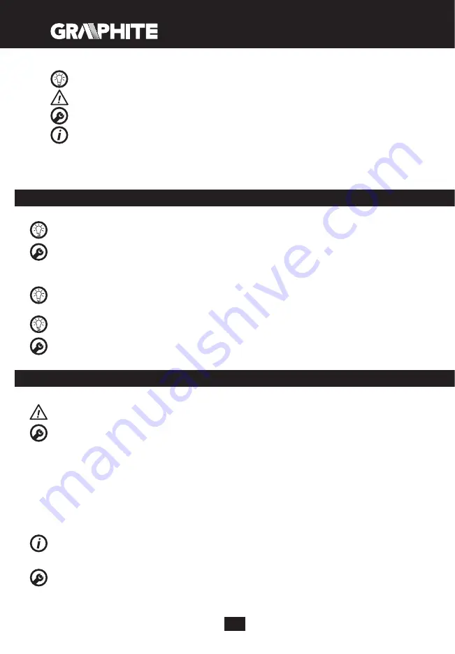 Graphite 58G970 Instruction Manual Download Page 42