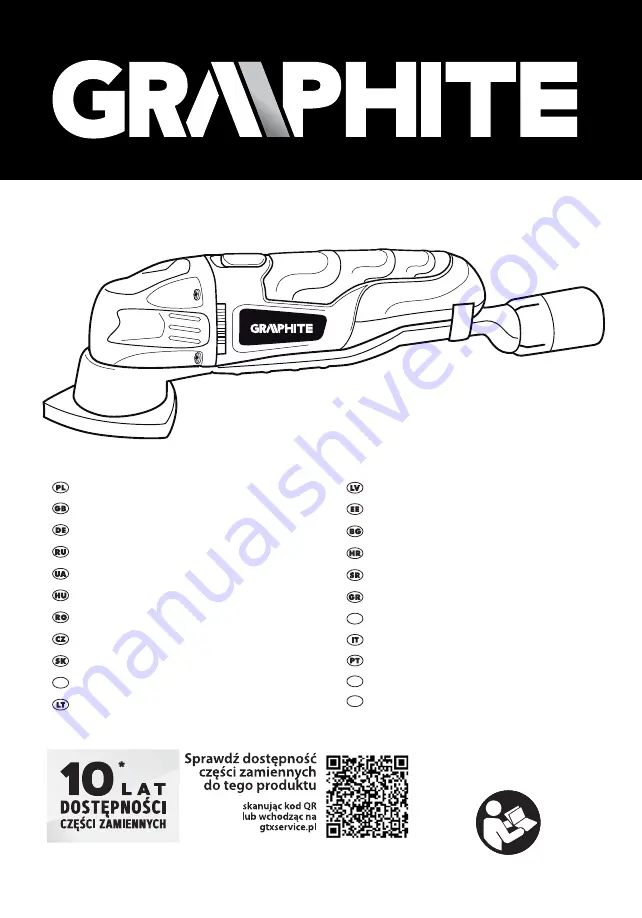 Graphite 59G022 Instruction Manual Download Page 1