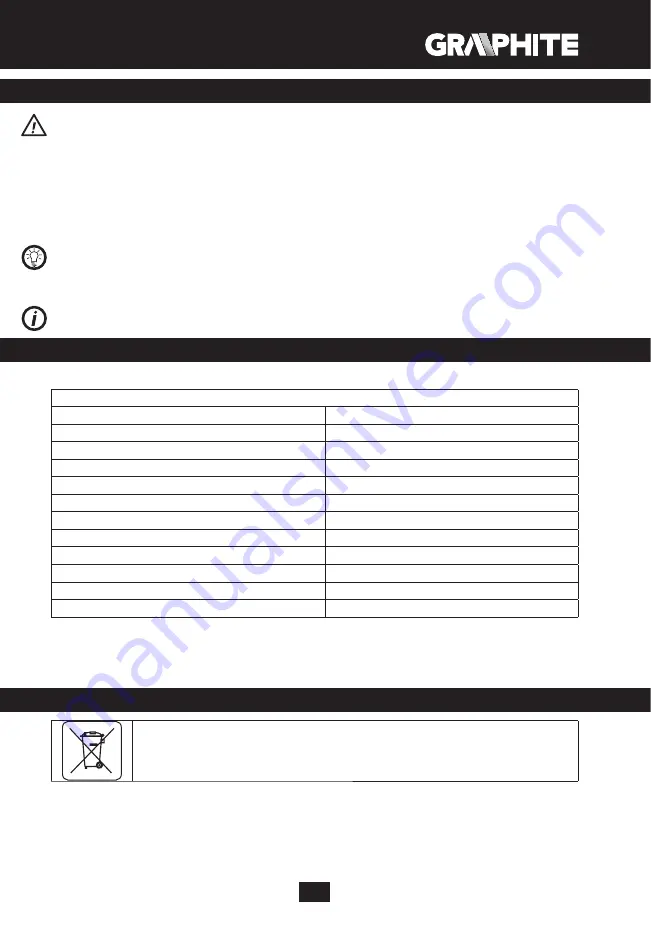 Graphite 59G323 Скачать руководство пользователя страница 49