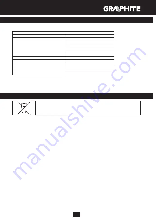 Graphite 59G370 Instruction Manual Download Page 11