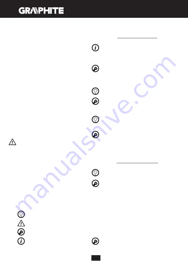 Graphite 59G392 Manual Download Page 12