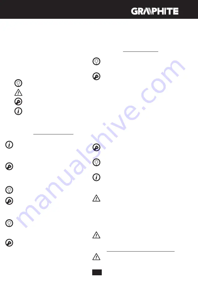 Graphite 59G392 Manual Download Page 17