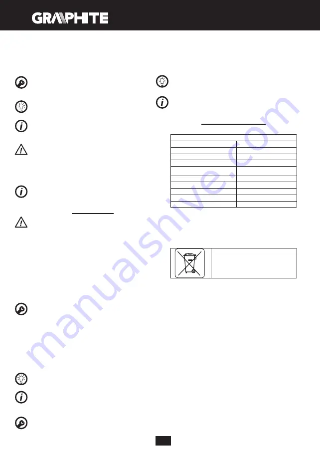 Graphite 59G392 Manual Download Page 24