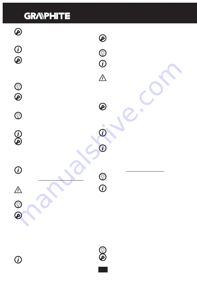 Graphite 59G395 Instruction Manual Download Page 54