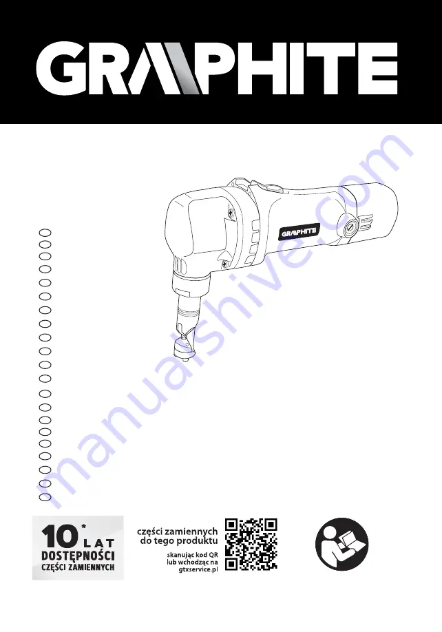 Graphite 59G401 Instruction Manual Download Page 1