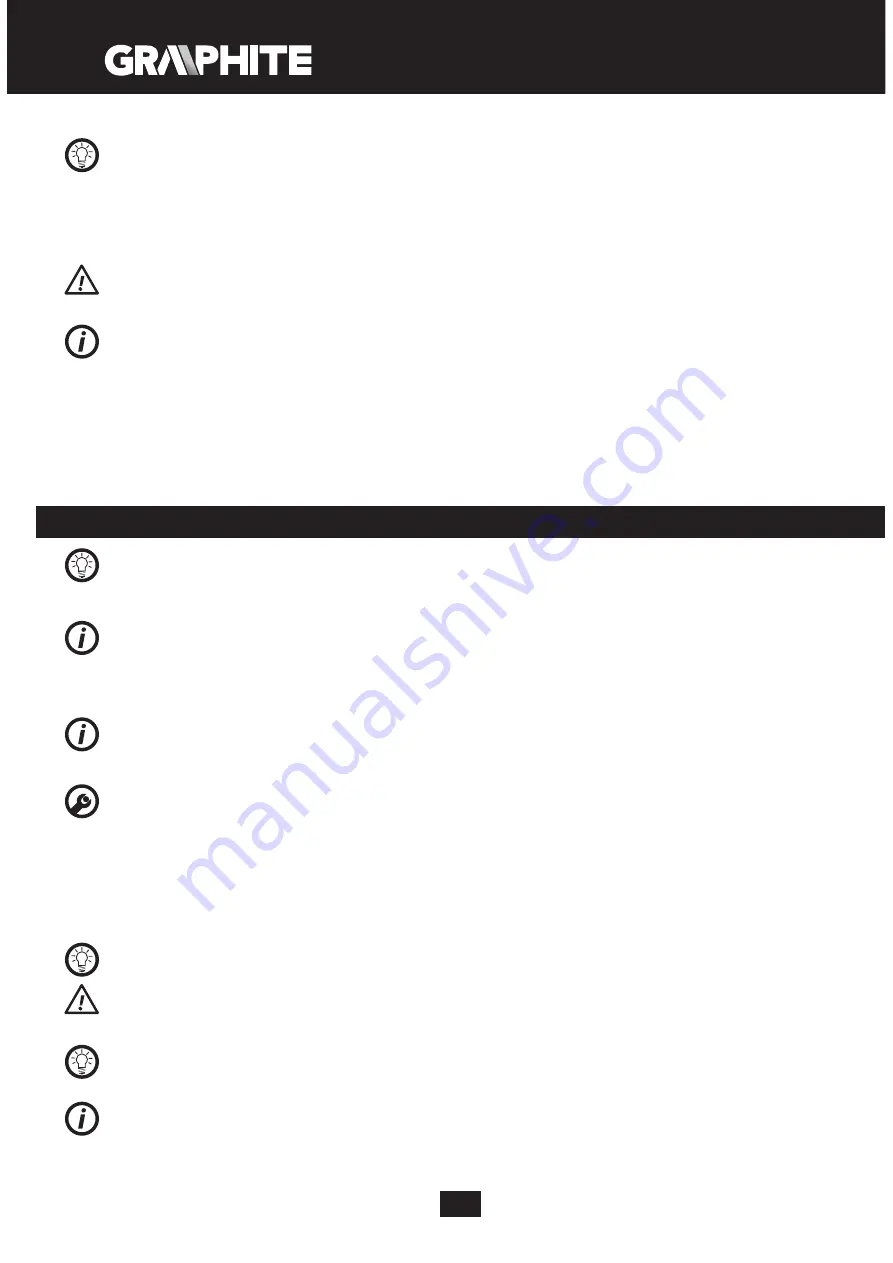 Graphite 59G402 Instruction Manual Download Page 36