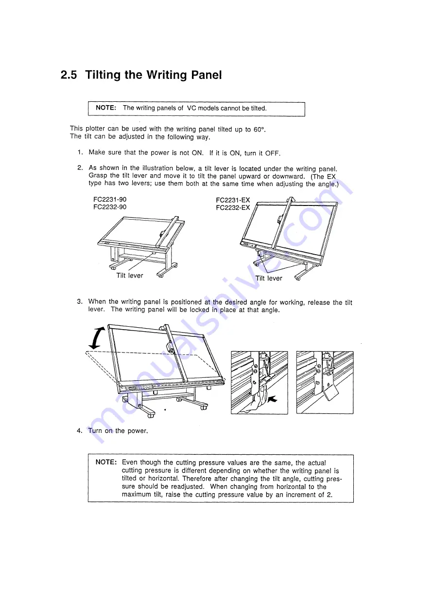 GRAPHTEC Cutting PRO FC2230 Series Service Manual Download Page 27