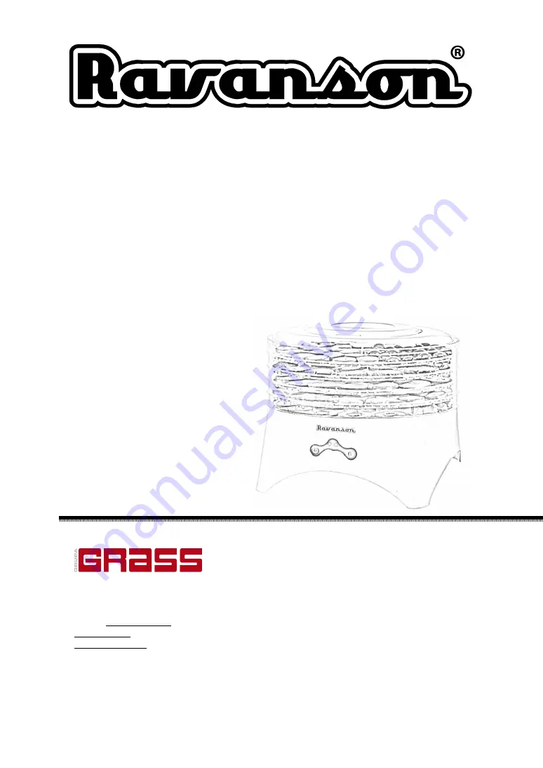 GRASS Ravanson SD-2030 User Manual Download Page 1