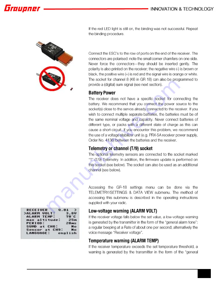 GRAUPNER 33579 VARIO User Manual Download Page 7