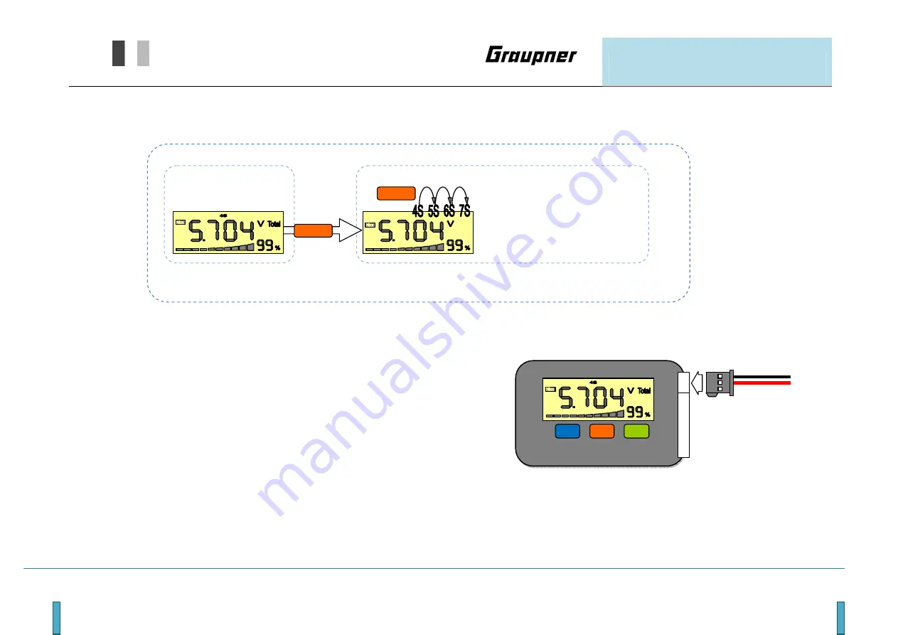 GRAUPNER BATTERY GUARD 7599 Manual Download Page 14