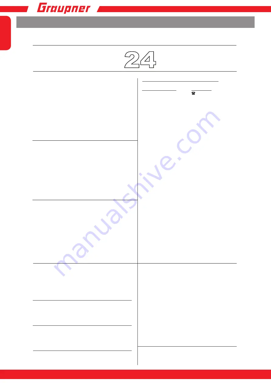 GRAUPNER GR-24PRO Скачать руководство пользователя страница 26