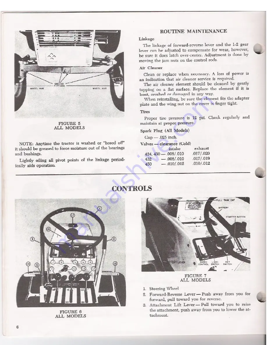 Gravely 15562E1 Operator'S Manual Download Page 7