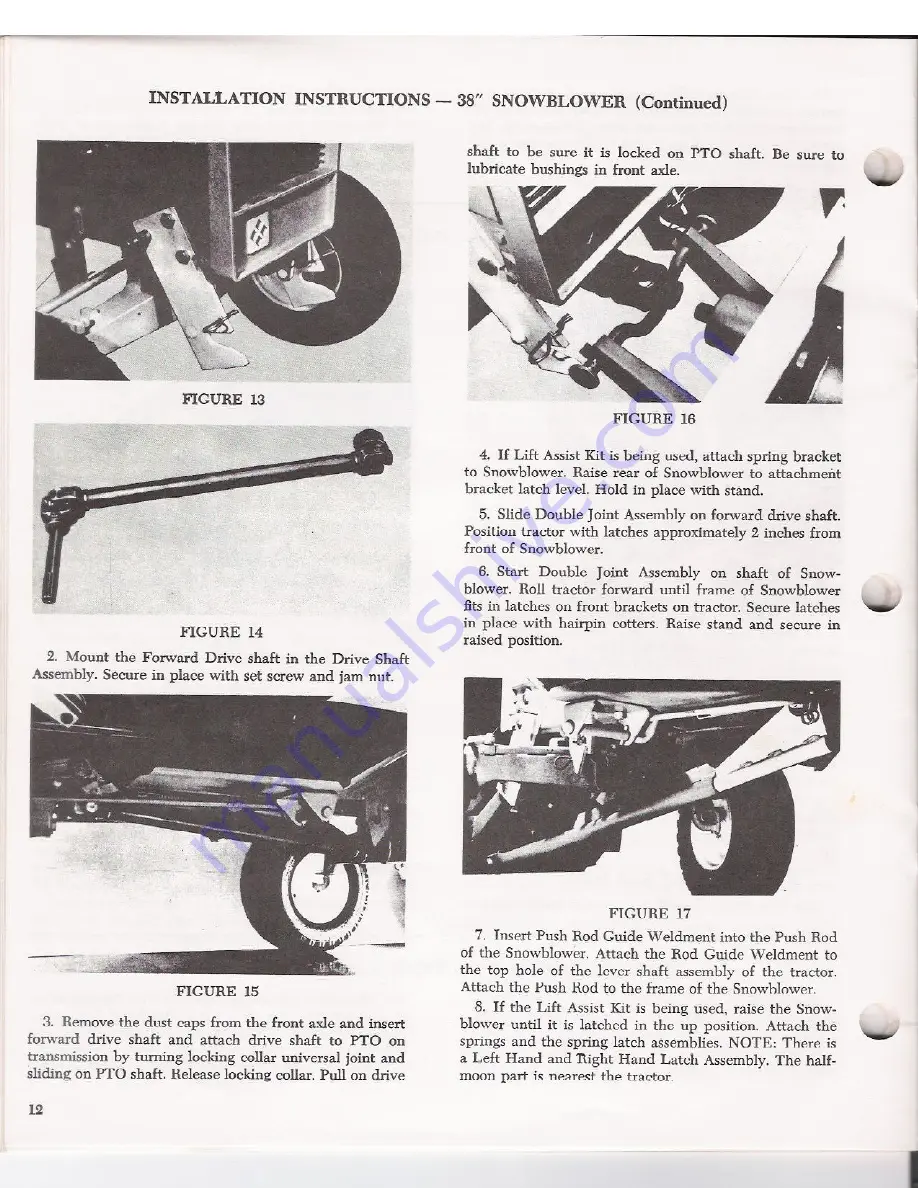 Gravely 15562E1 Operator'S Manual Download Page 13