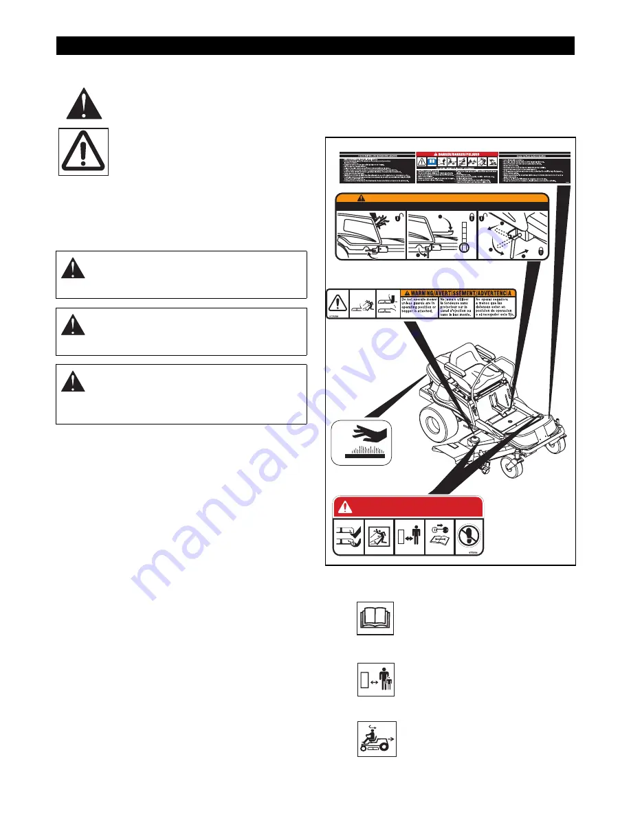 Gravely 1742 ZT Owner'S/Operator'S Manual Download Page 6