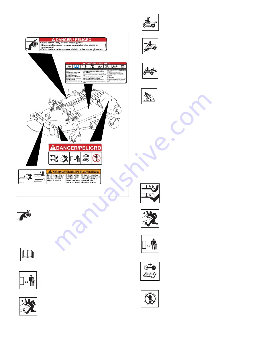 Gravely 890100 Owner'S Manual Download Page 4