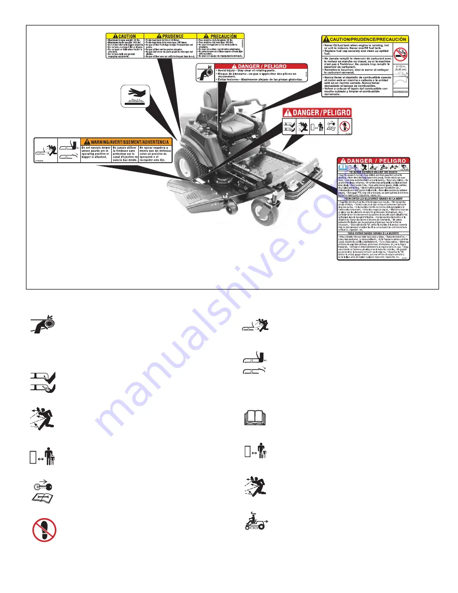 Gravely 915076 Owner'S/Operator'S Manual Download Page 4