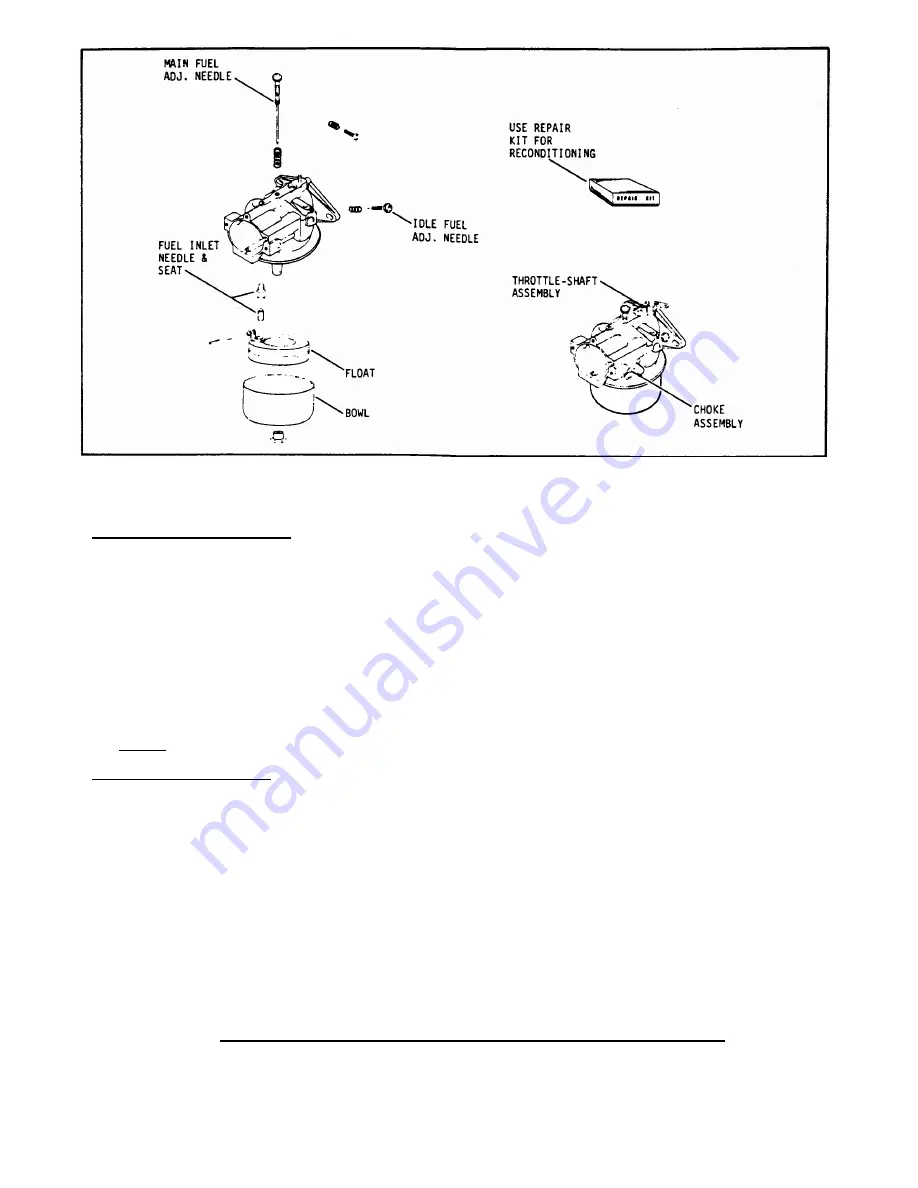 Gravely CONVERTIBLE 10 Shop Manual Download Page 8