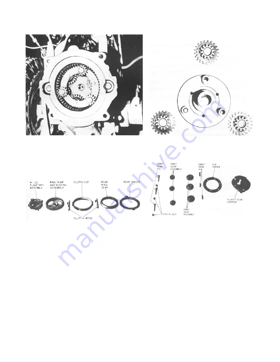 Gravely CONVERTIBLE 10 Shop Manual Download Page 50