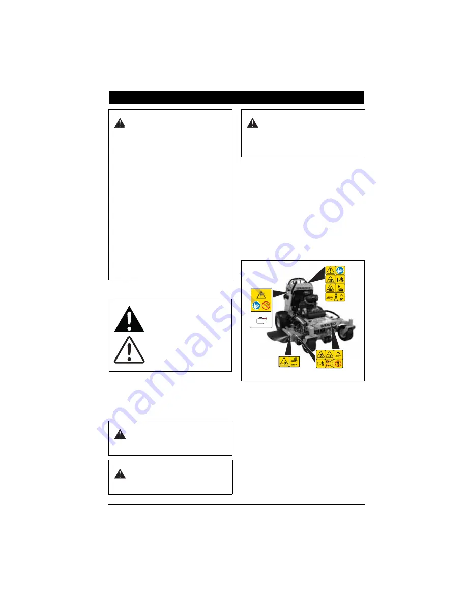 Gravely Pro-Stance 48 Owner'S/Operator'S Manual Download Page 4