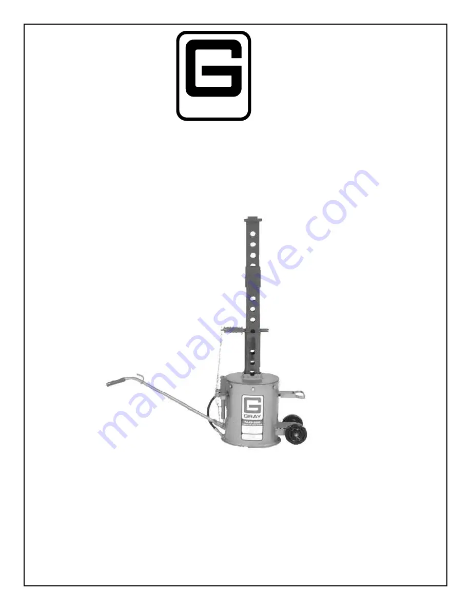 Gray TAJS-2000 Скачать руководство пользователя страница 1