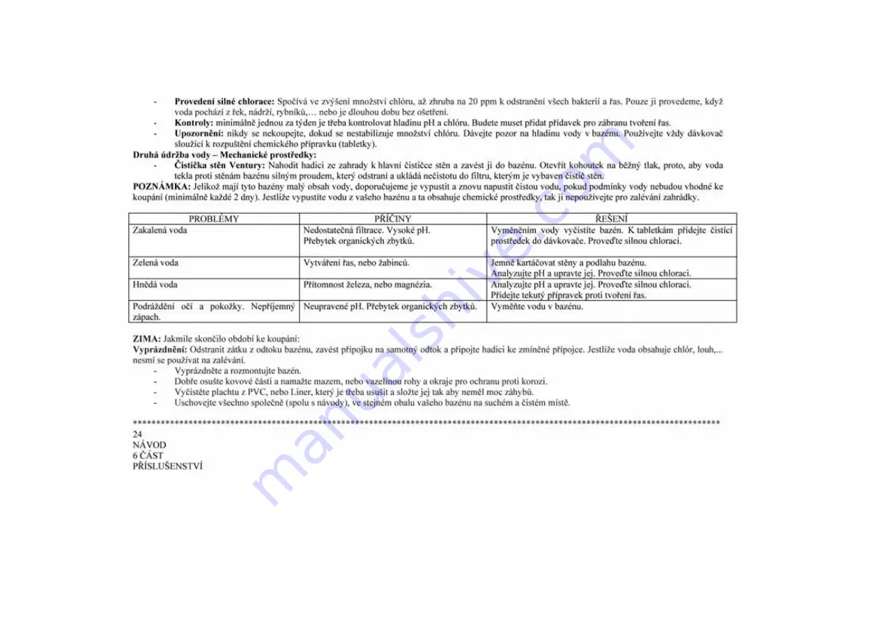 GRE J.E.T. Pool Junior Manual Download Page 43