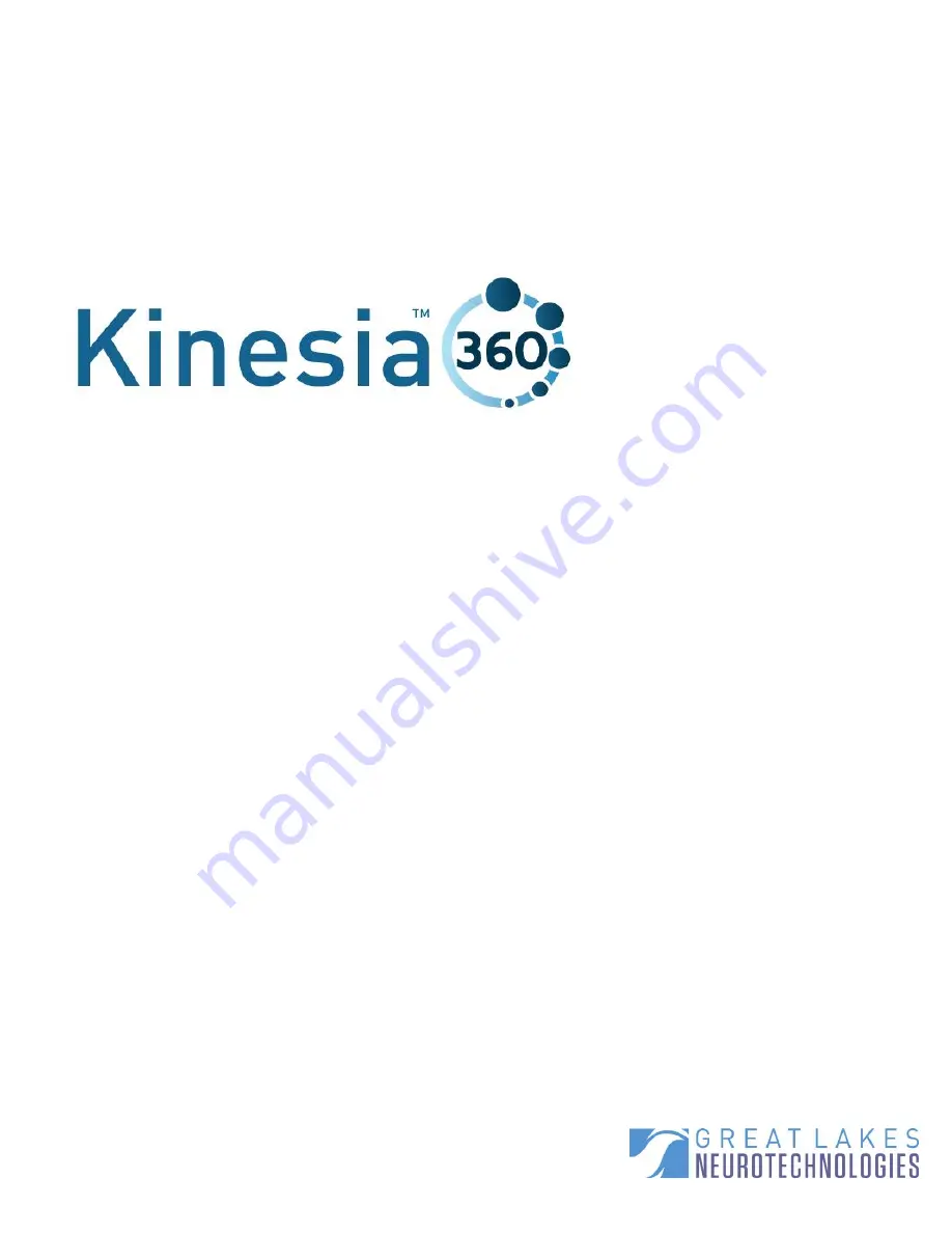 Great Lakes Kinesia 360 User Manual Download Page 1