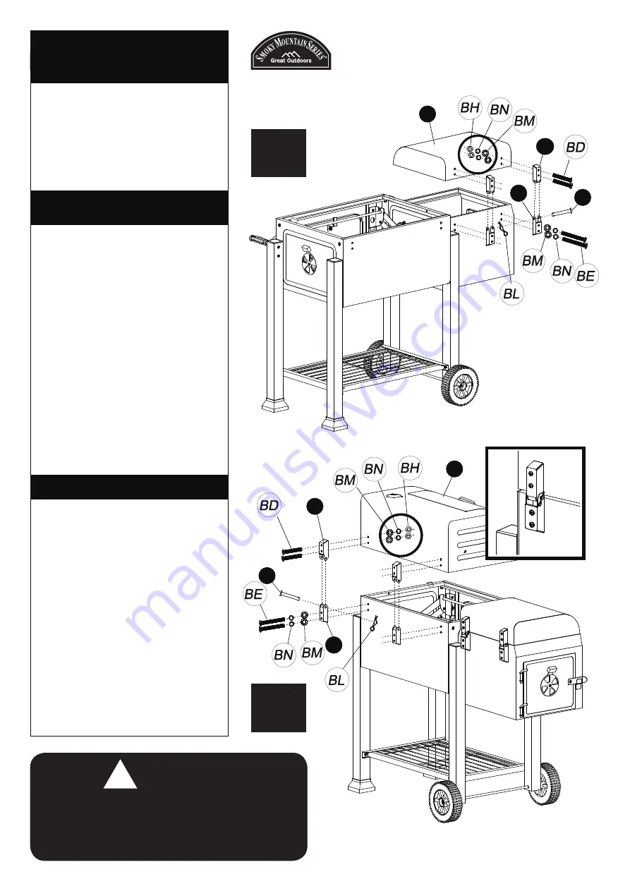 Great Outdoors 560212 Assembly And Operating Instructions Manual Download Page 13