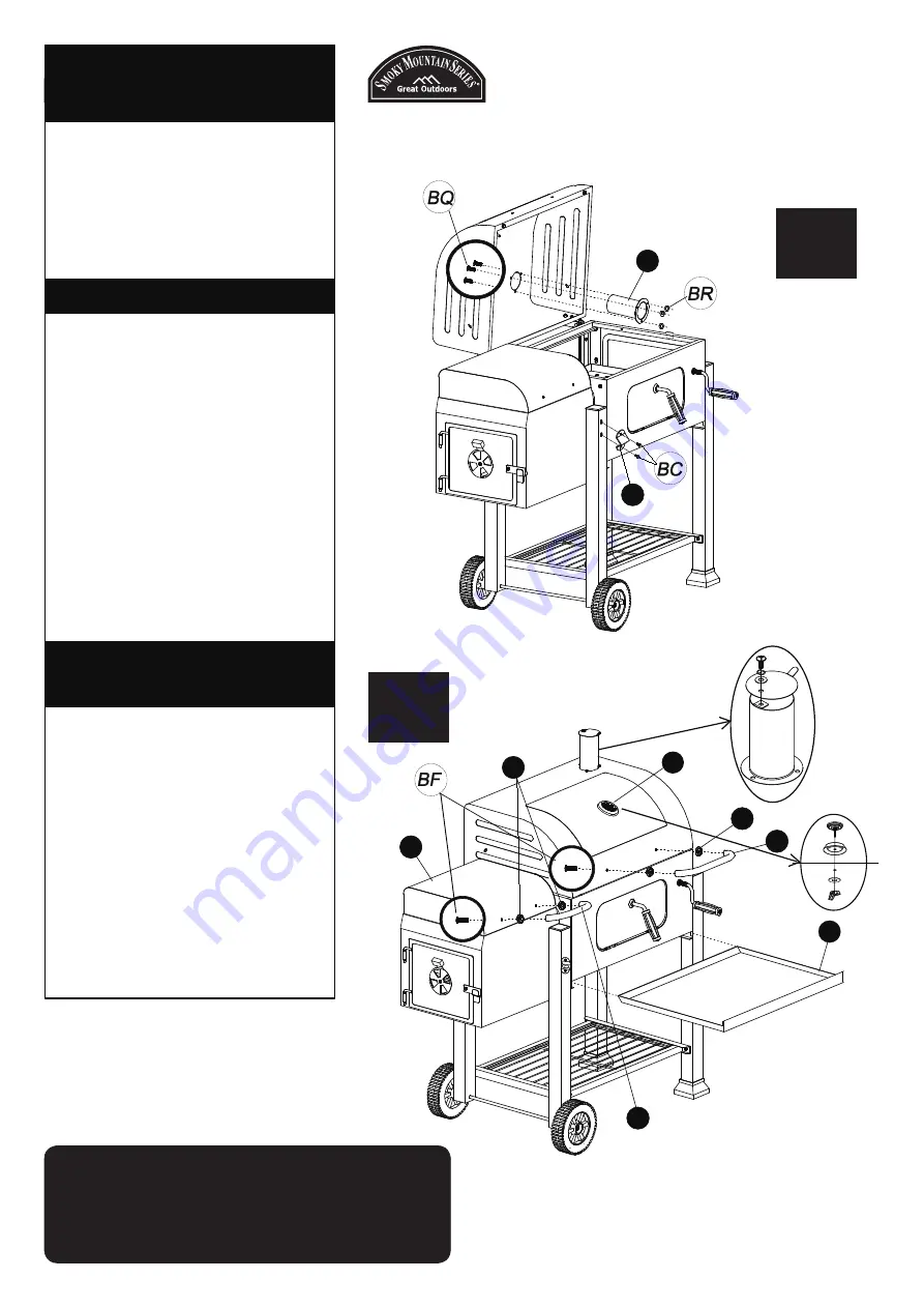 Great Outdoors 560212 Assembly And Operating Instructions Manual Download Page 35