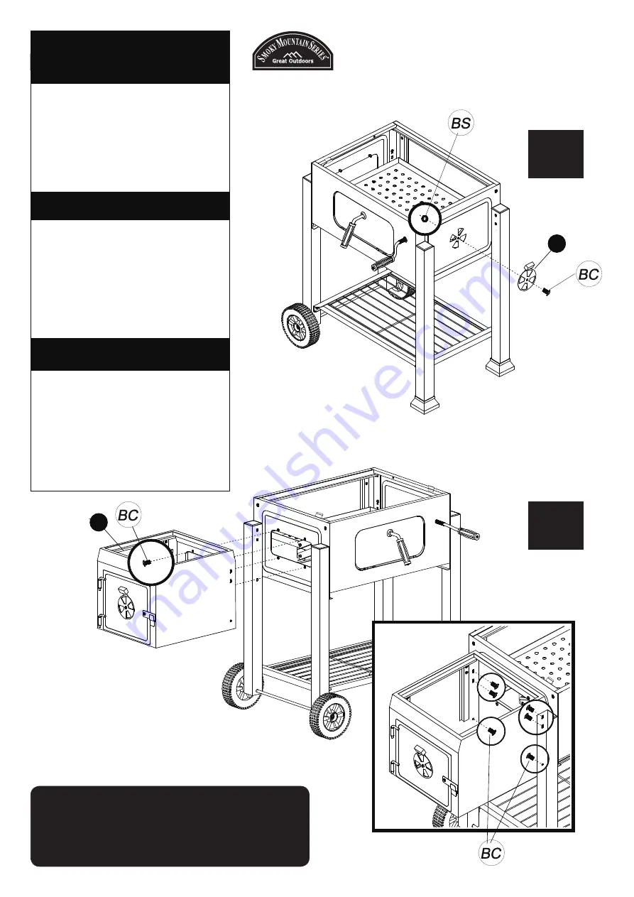 Great Outdoors 560212 Assembly And Operating Instructions Manual Download Page 54