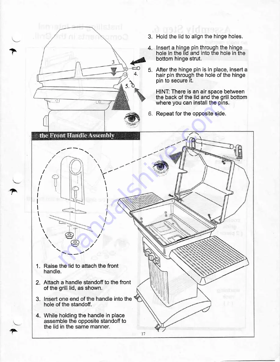 Great Outdoors Blackstone 1000 Owner'S Manual Download Page 17