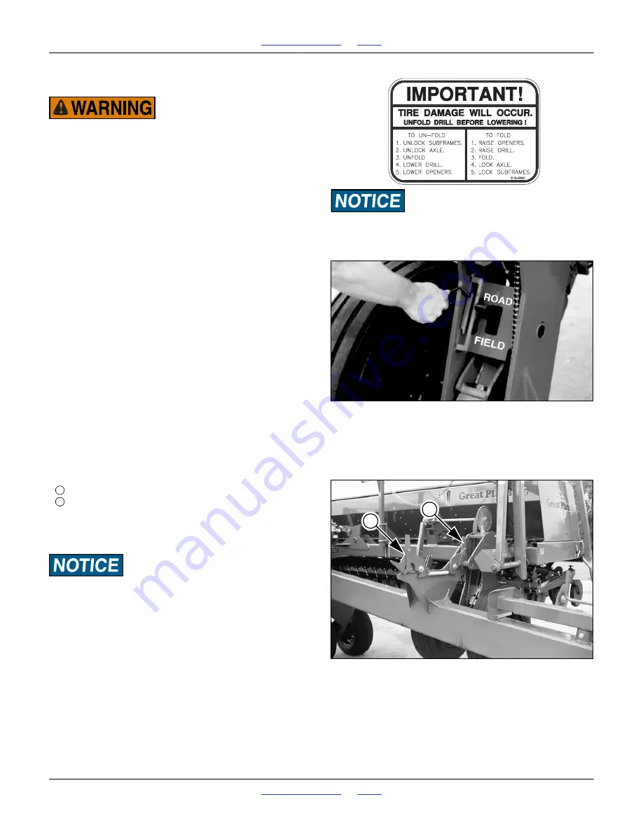 GREAT PLAINS 2S-2600 Operator'S Manual Download Page 32