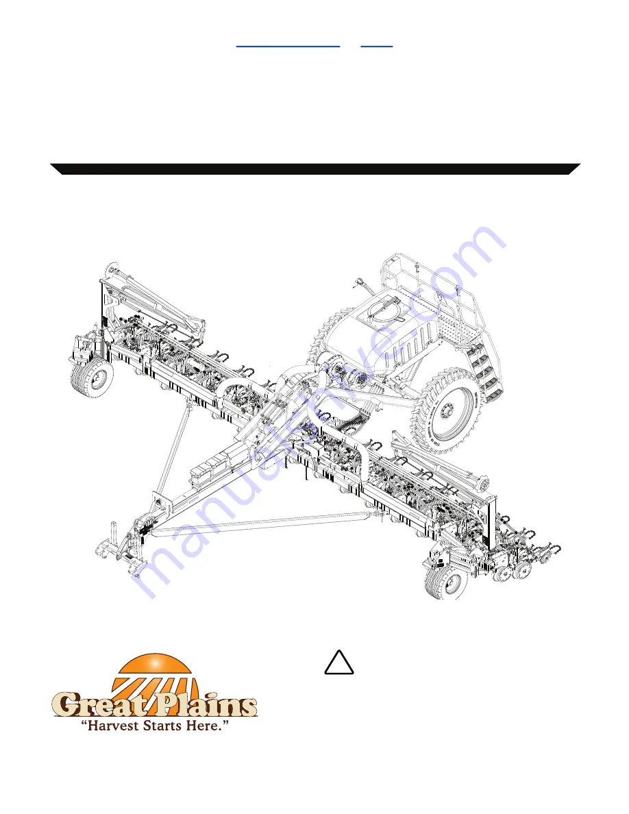 GREAT PLAINS Yield-Pro PL5800 Operator'S Manual Download Page 1