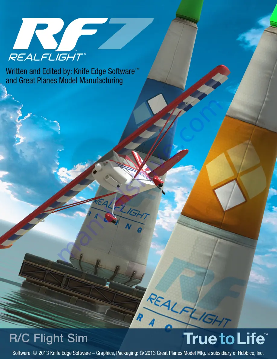 GREAT PLANES RealFlight 7 User Manual Download Page 1