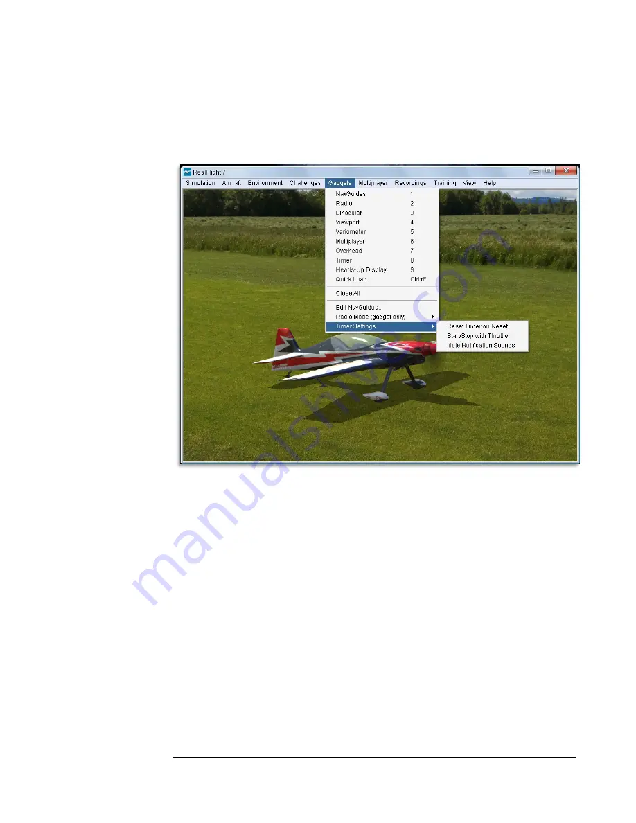 GREAT PLANES RealFlight 7 User Manual Download Page 207