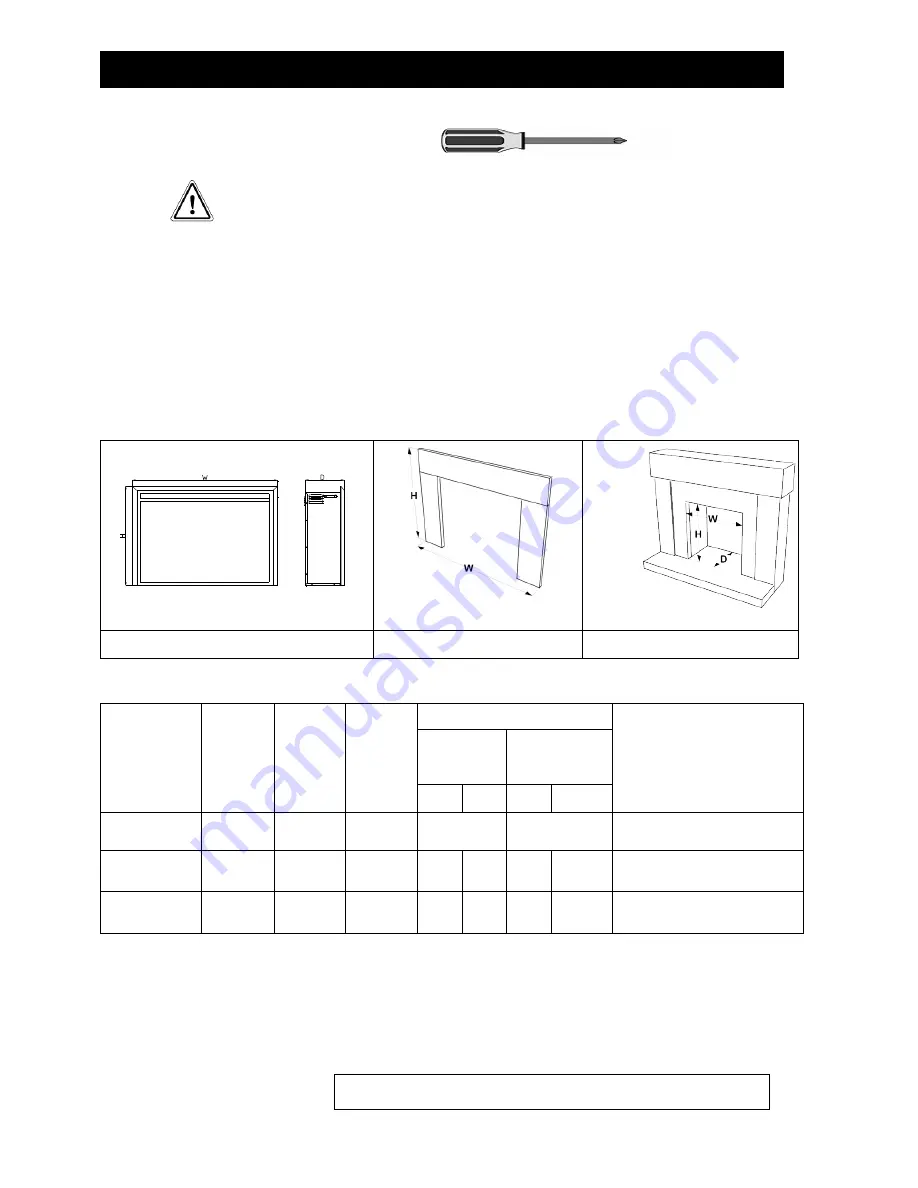 GreatCo Gallery GI-29 Home Owner'S Installation Instructions & Operating Manual Download Page 3