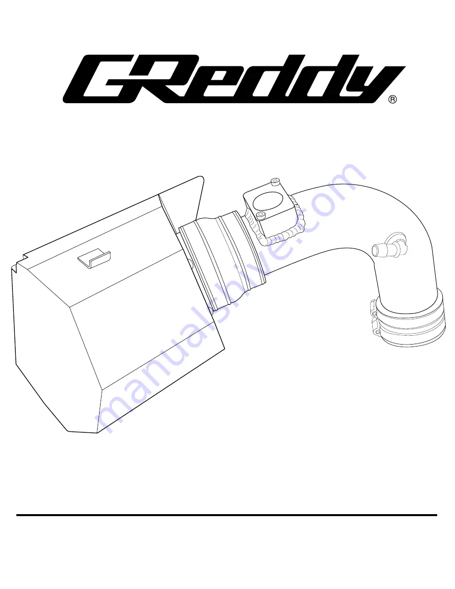 GReddy 12539003 Instruction Manual Download Page 1