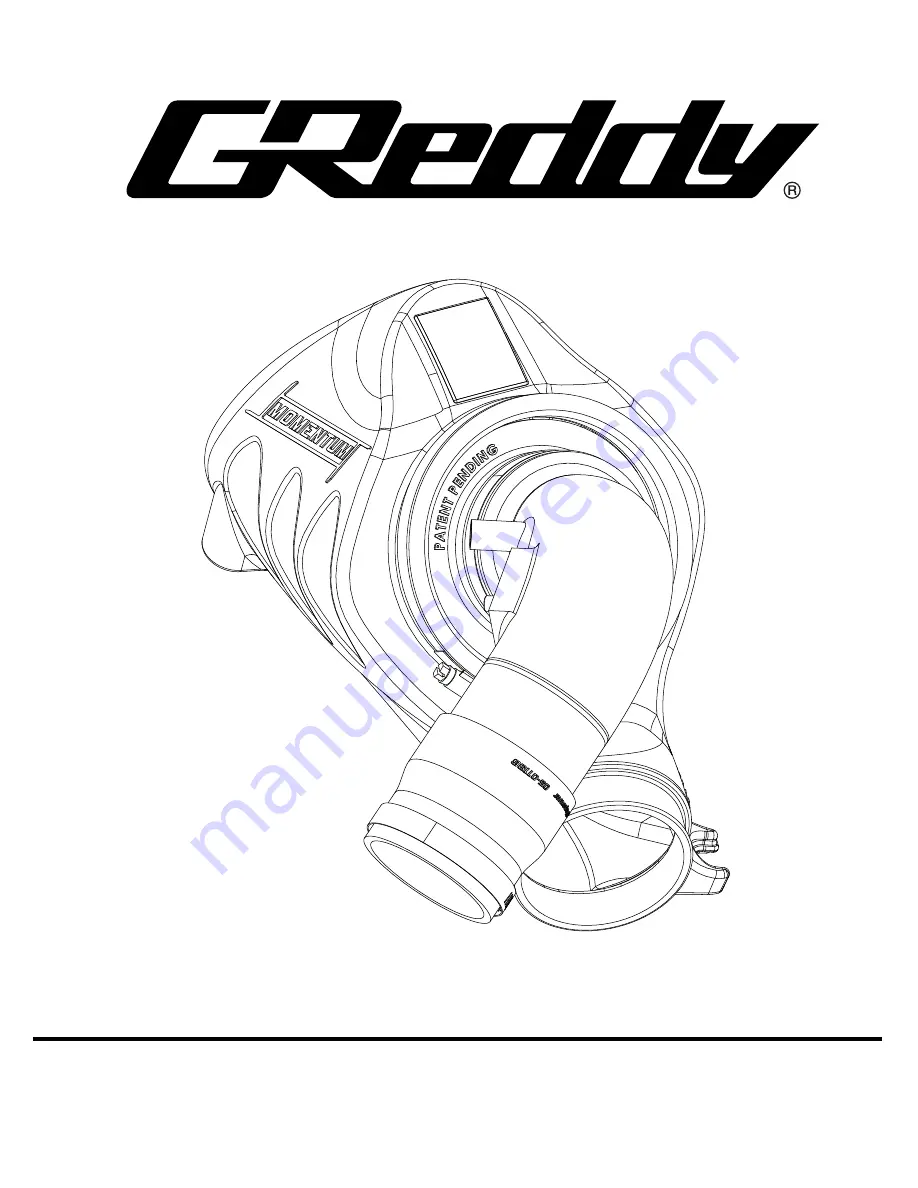 GReddy 12559101 Instruction Manual Download Page 1