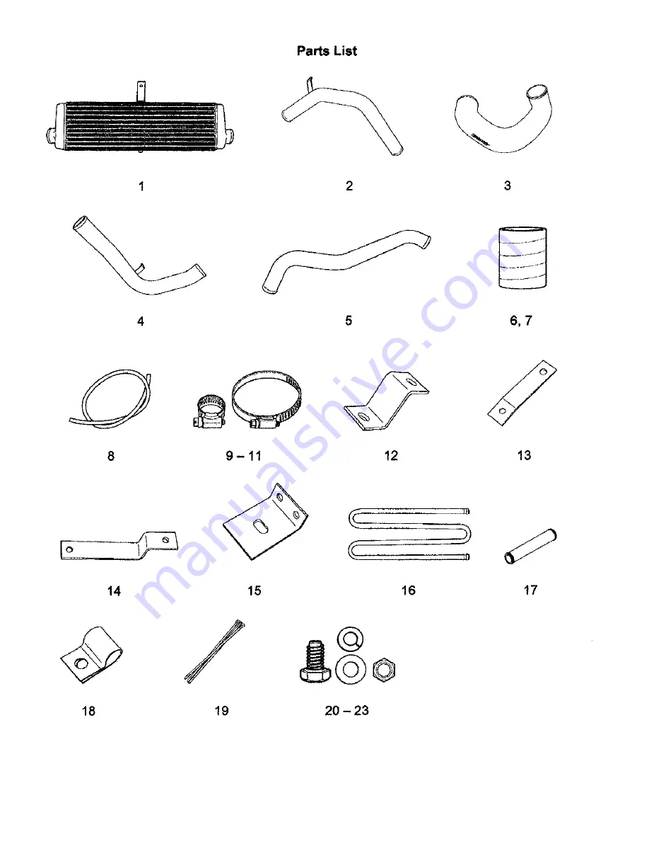 GReddy Intercooler Kit Type 31 Installation Manual Download Page 3