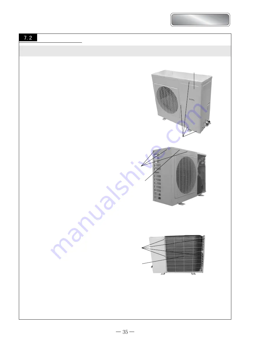 Gree Cooling Bay GVCN18AANK1A1A Manual Download Page 35