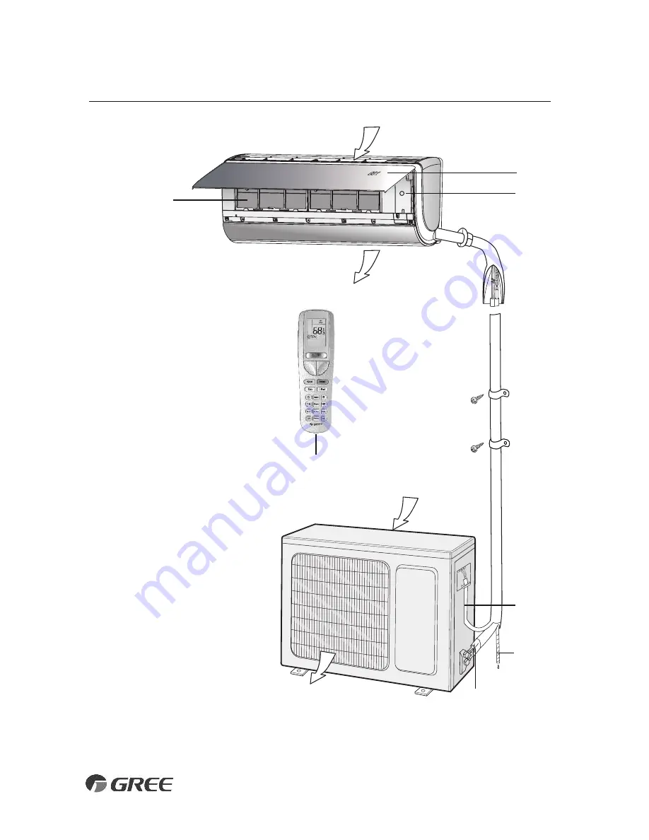 Gree CROWN+ CROWN09HP230V1B Owner'S Manual Download Page 6