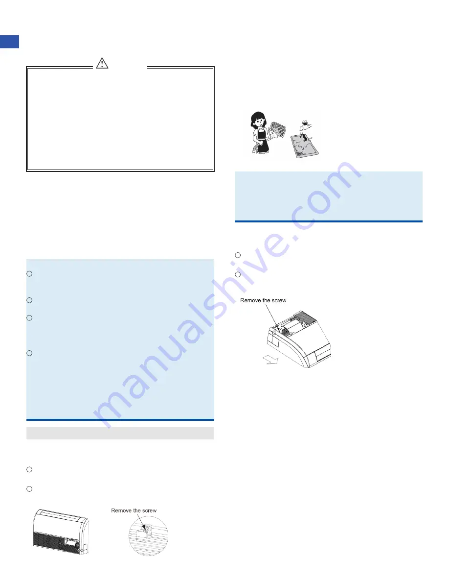 Gree FLR09HP230V1BF Owner'S Manual Download Page 21