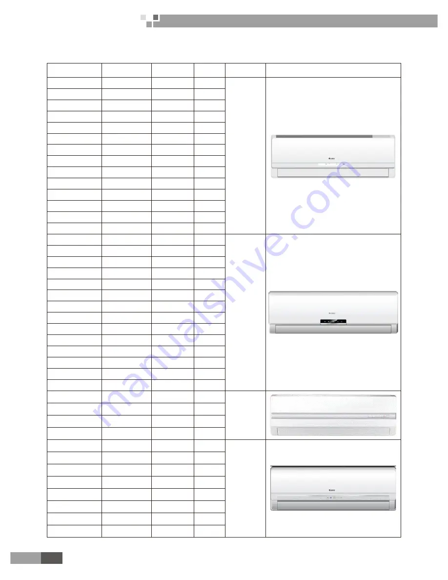 Gree FP-102BA2/B-D Скачать руководство пользователя страница 4