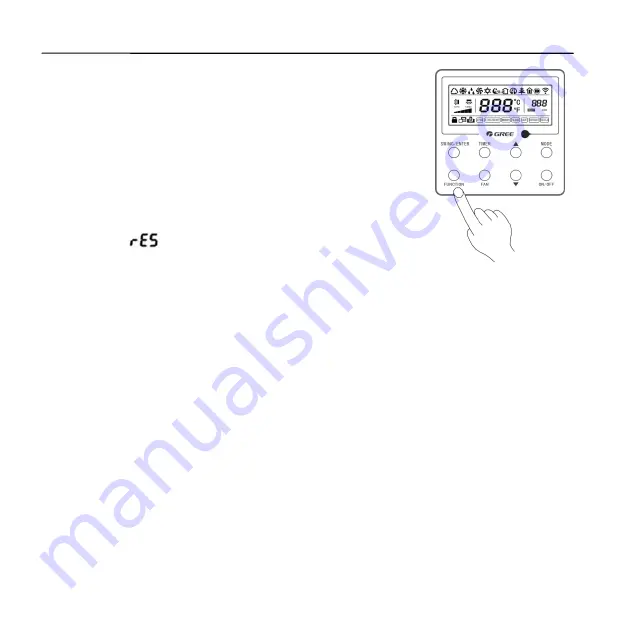 Gree G-Cloud ME31-00/C4 Owner'S Manual Download Page 14