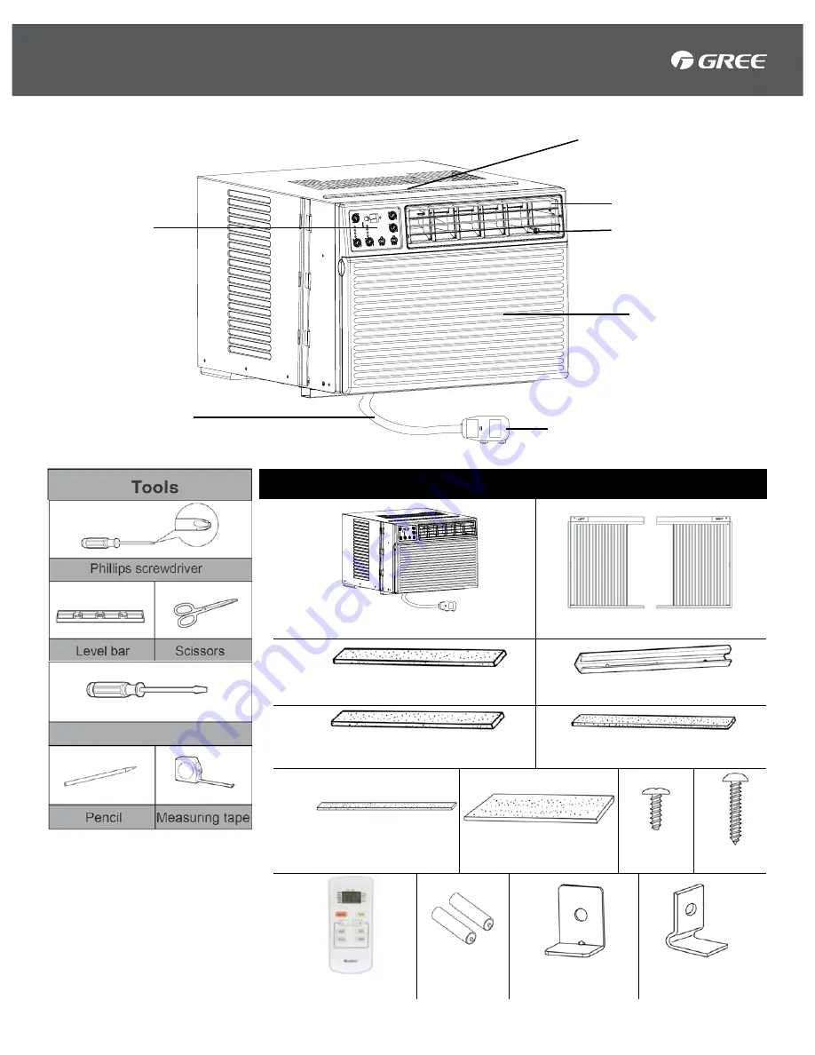 Gree G17-10ESCWAC Owner'S Manual Download Page 7