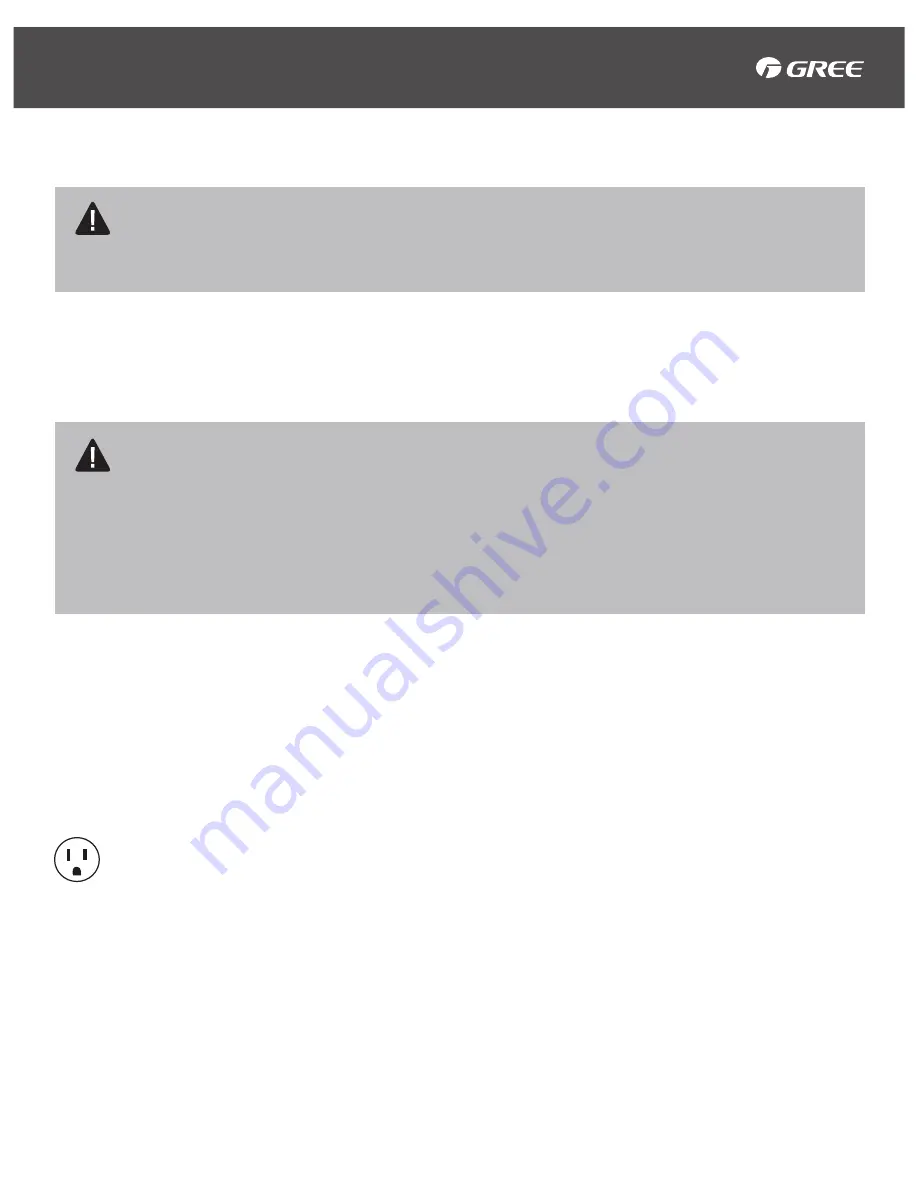 Gree G17-10ESHWAC-CA Скачать руководство пользователя страница 5