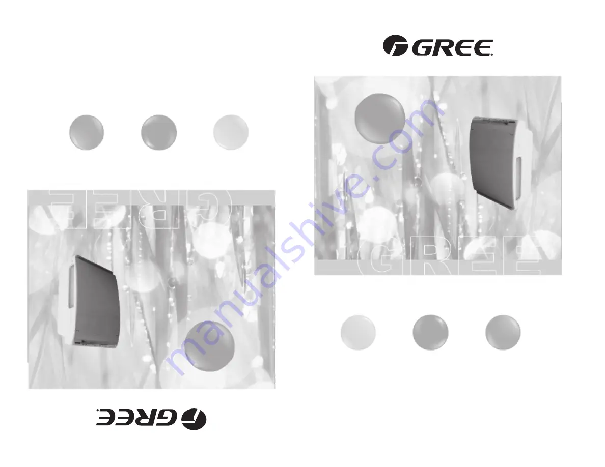 Gree GCF280CANA Operation Manual Download Page 1