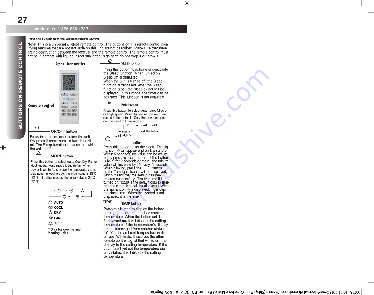 Gree GPC08AL-A3NNA2B User Manual Download Page 30