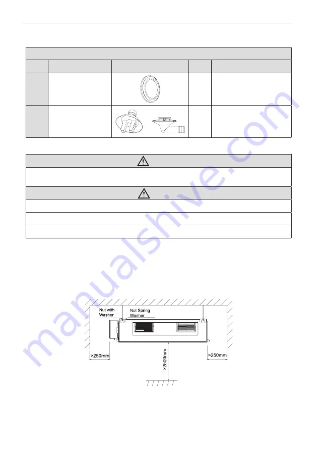 Gree GUHD09NK3FO Owner'S Manual Download Page 6