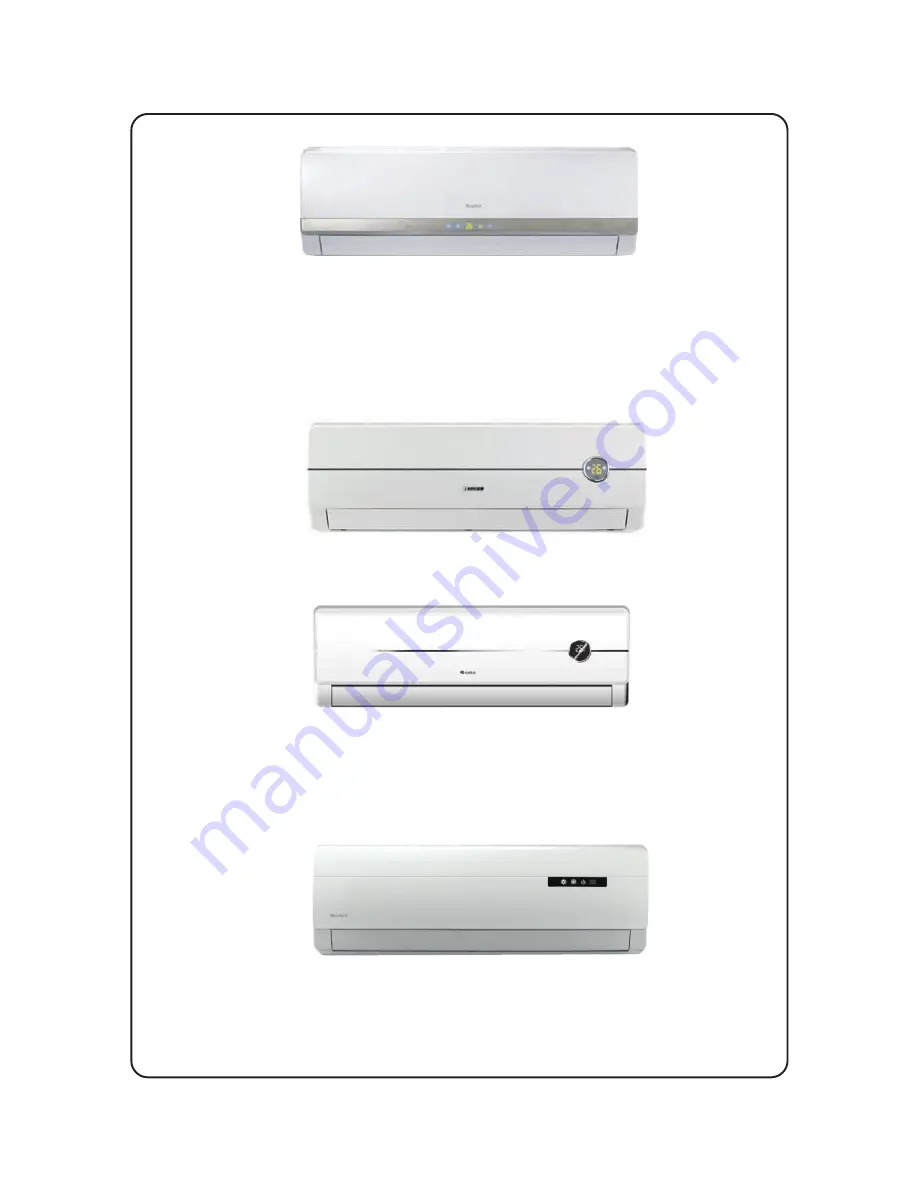 Gree GWC07NA-K3NNB1A Owner'S Manual Download Page 5